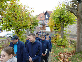 Allerseelen mit Segnung der Gräber auf dem Friedhof in Naumburg (© Karl-Franz Thiede)
